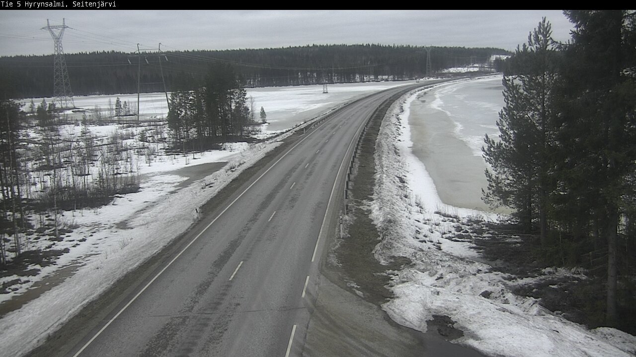 Kelikamerat Kuva Tie 5 Hyrynsalmi, Seitenjärvi, Hyrynsalmi, Kainuu