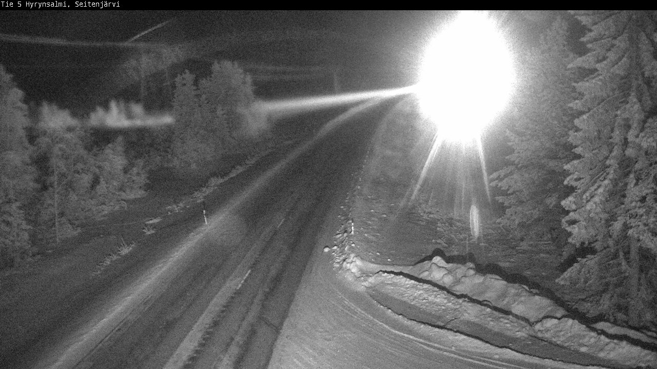 Kelikamerat Kuva Tie 5 Hyrynsalmi, Seitenjärvi, Hyrynsalmi, Kainuu