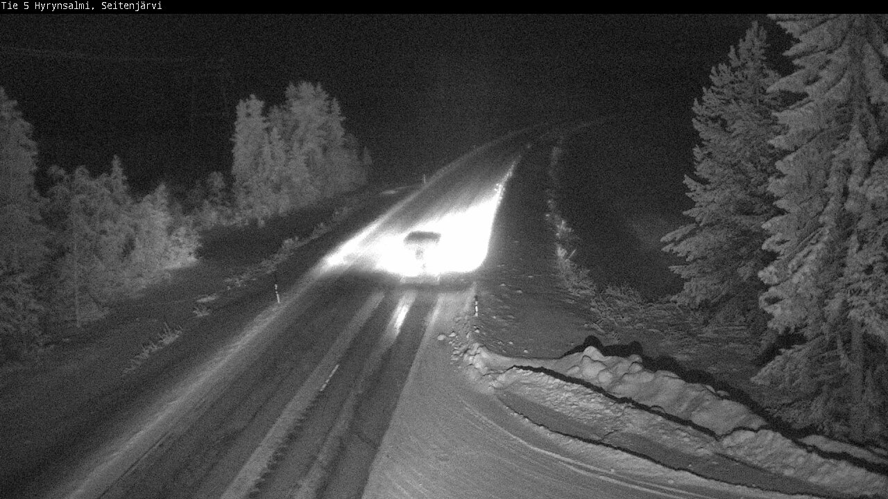 Kelikamerat Kuva Tie 5 Hyrynsalmi, Seitenjärvi, Hyrynsalmi, Kainuu