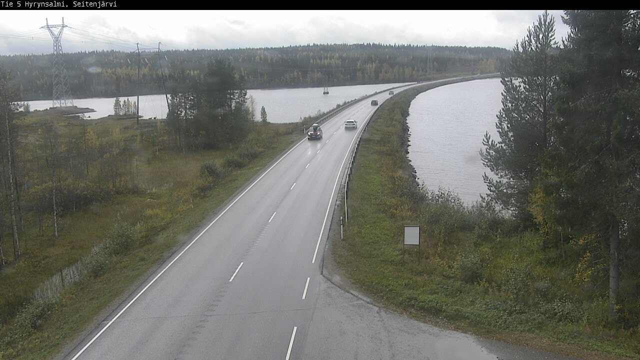 Kelikamerat Kuva Tie 5 Hyrynsalmi, Seitenjärvi, Hyrynsalmi, Kainuu