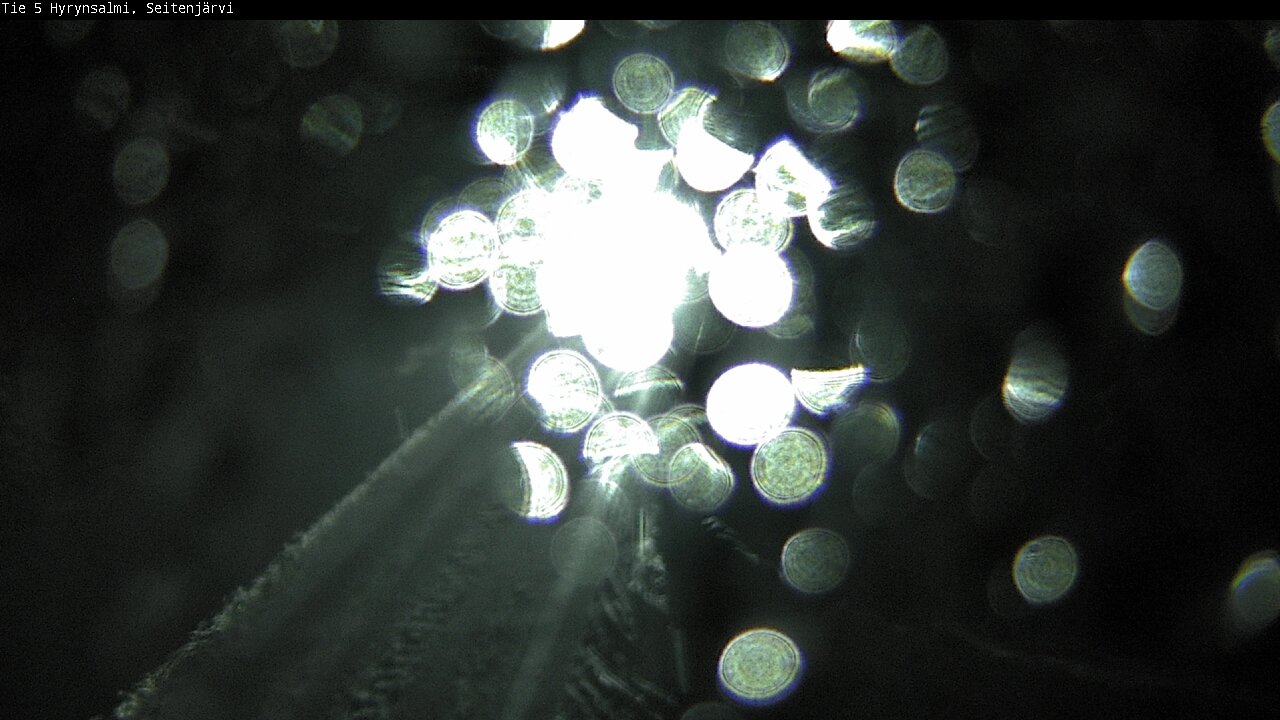 Weather Camera Image Road 5 Hyrynsalmi, Seitenjärvi, Hyrynsalmi, Kainuu