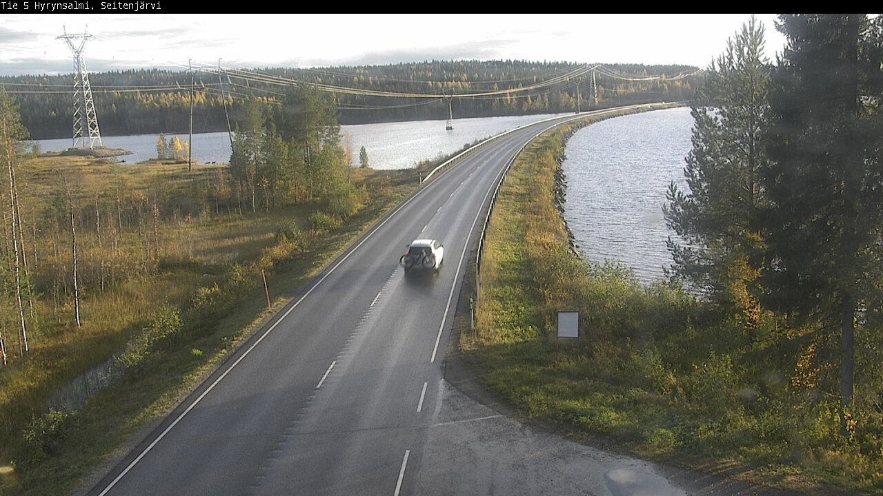 Kelikamerat Kuva Tie 5 Hyrynsalmi, Seitenjärvi, Hyrynsalmi, Kainuu