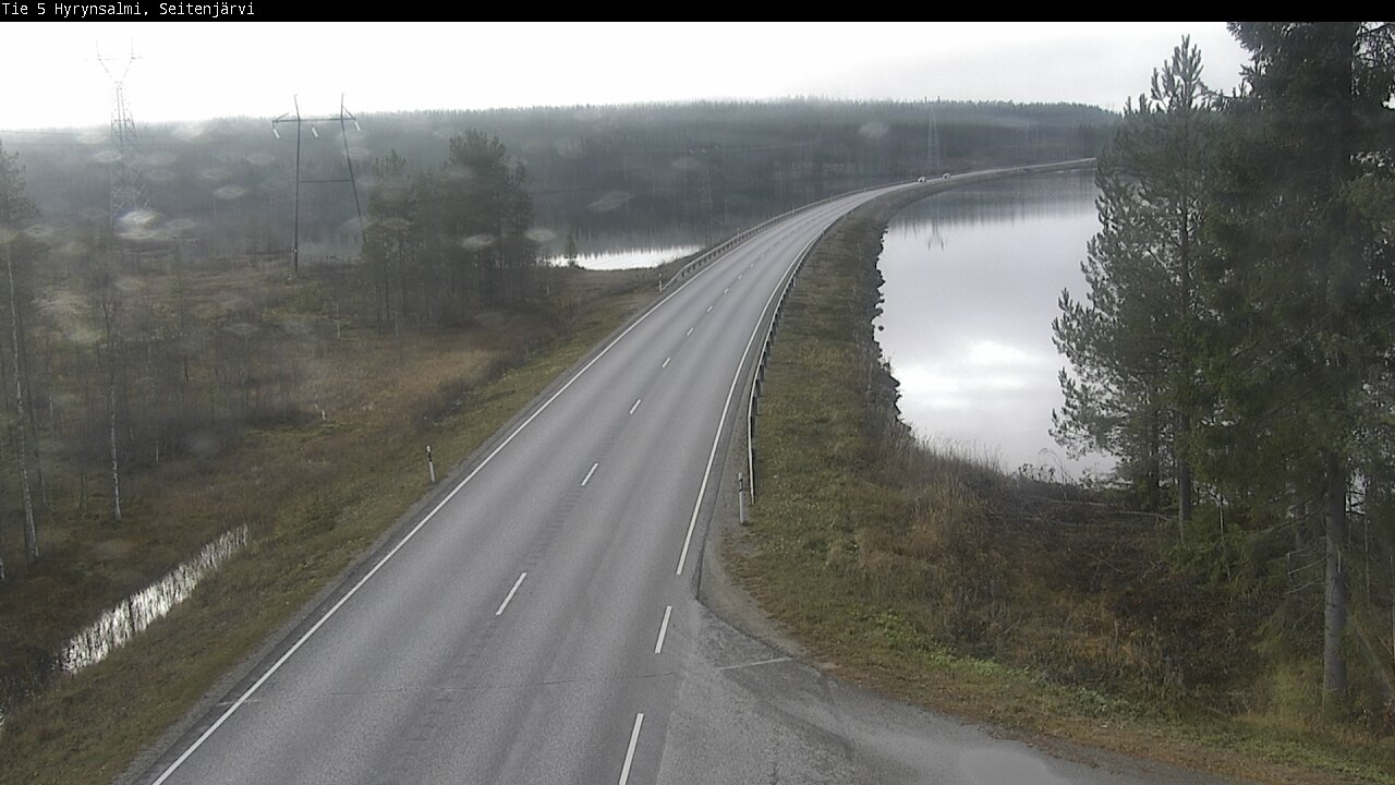 Kelikamerat Kuva Tie 5 Hyrynsalmi, Seitenjärvi, Hyrynsalmi, Kainuu