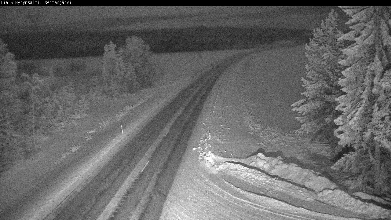 Kelikamerat Kuva Tie 5 Hyrynsalmi, Seitenjärvi, Hyrynsalmi, Kainuu