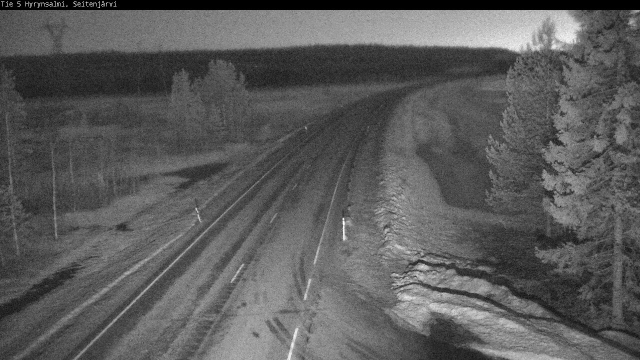 Kelikamerat Kuva Tie 5 Hyrynsalmi, Seitenjärvi, Hyrynsalmi, Kainuu