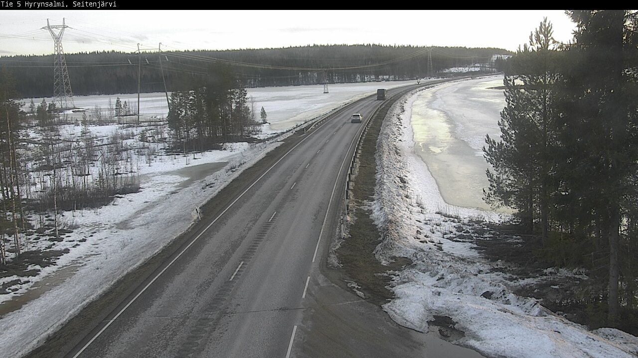 Kelikamerat Kuva Tie 5 Hyrynsalmi, Seitenjärvi, Hyrynsalmi, Kainuu