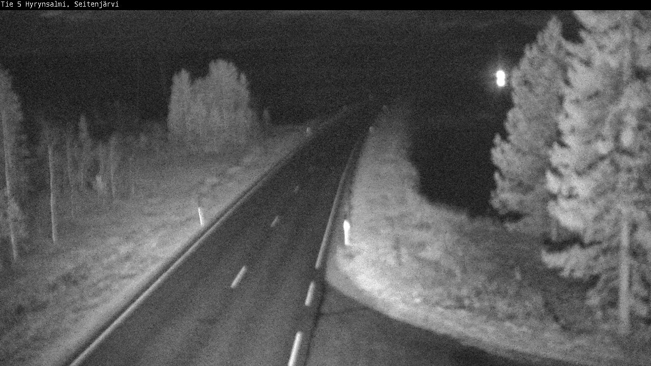 Kelikamerat Kuva Tie 5 Hyrynsalmi, Seitenjärvi, Hyrynsalmi, Kainuu