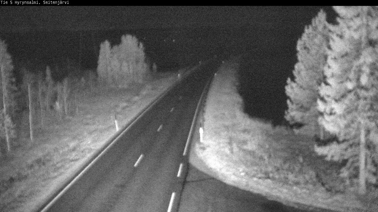 Kelikamerat Kuva Tie 5 Hyrynsalmi, Seitenjärvi, Hyrynsalmi, Kainuu