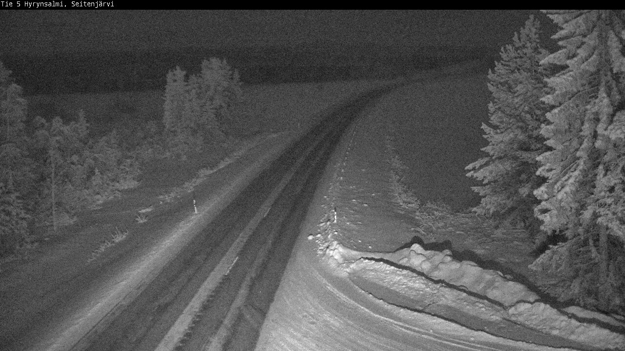 Kelikamerat Kuva Tie 5 Hyrynsalmi, Seitenjärvi, Hyrynsalmi, Kainuu