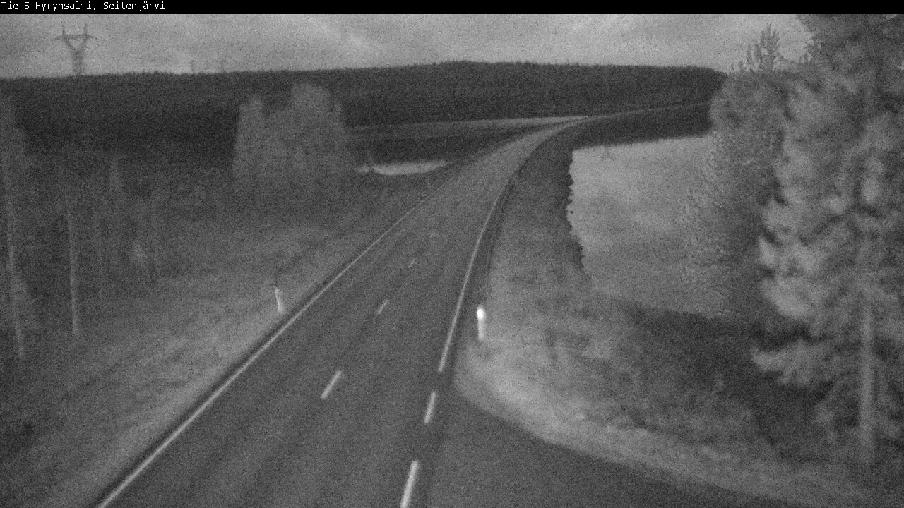 Kelikamerat Kuva Tie 5 Hyrynsalmi, Seitenjärvi, Hyrynsalmi, Kainuu
