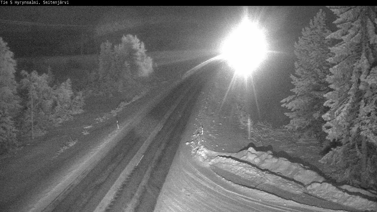 Kelikamerat Kuva Tie 5 Hyrynsalmi, Seitenjärvi, Hyrynsalmi, Kainuu