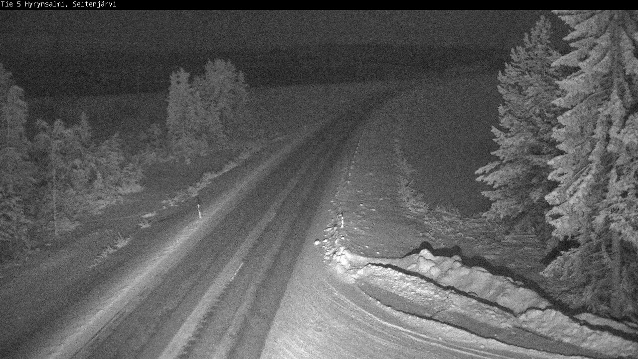 Kelikamerat Kuva Tie 5 Hyrynsalmi, Seitenjärvi, Hyrynsalmi, Kainuu