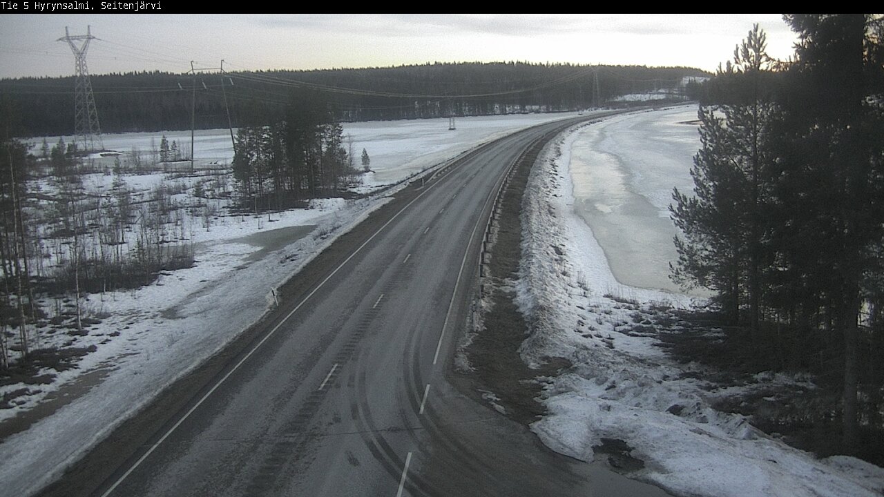 Kelikamerat Kuva Tie 5 Hyrynsalmi, Seitenjärvi, Hyrynsalmi, Kainuu