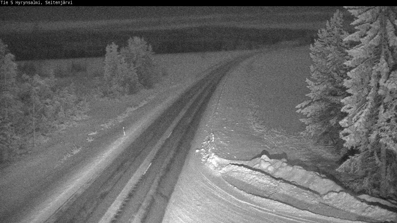 Kelikamerat Kuva Tie 5 Hyrynsalmi, Seitenjärvi, Hyrynsalmi, Kainuu