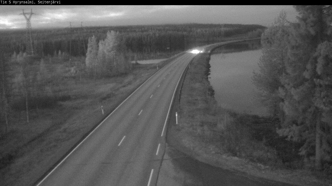 Kelikamerat Kuva Tie 5 Hyrynsalmi, Seitenjärvi, Hyrynsalmi, Kainuu