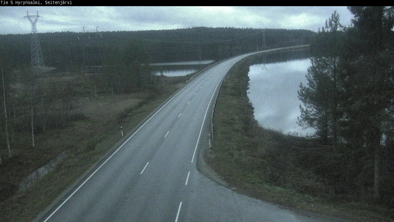 Kelikamerat Kuva Tie 5 Hyrynsalmi, Seitenjärvi, Hyrynsalmi, Kainuu