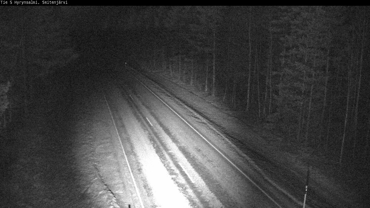 Kelikamerat Kuva Tie 5 Hyrynsalmi, Seitenjärvi, Hyrynsalmi, Kainuu