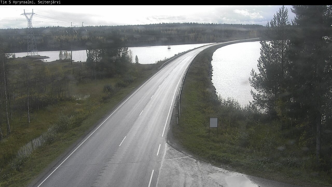 Kelikamerat Kuva Tie 5 Hyrynsalmi, Seitenjärvi, Hyrynsalmi, Kainuu