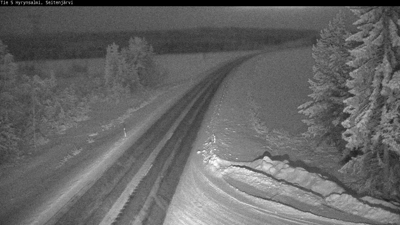 Kelikamerat Kuva Tie 5 Hyrynsalmi, Seitenjärvi, Hyrynsalmi, Kainuu