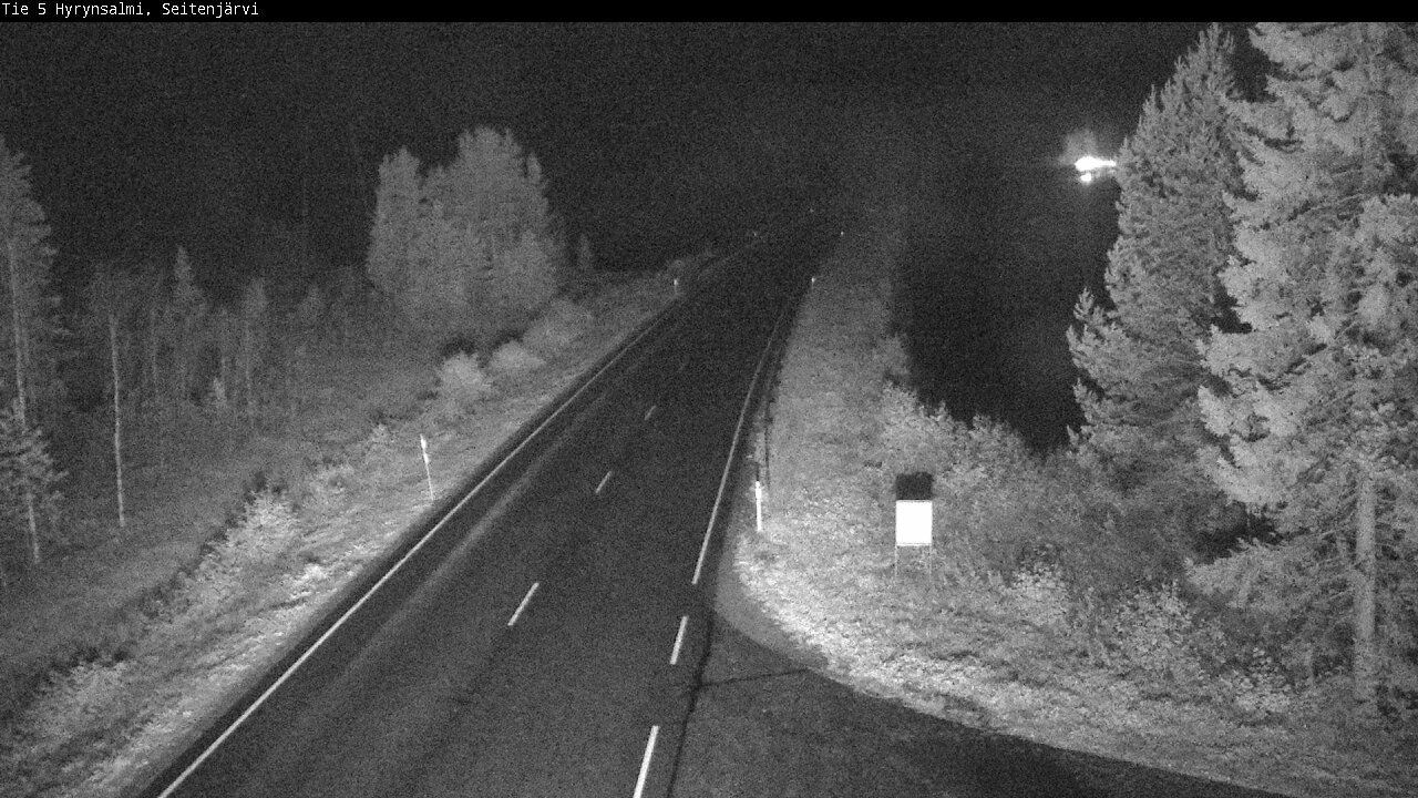 Kelikamerat Kuva Tie 5 Hyrynsalmi, Seitenjärvi, Hyrynsalmi, Kainuu