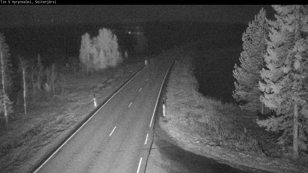 Kelikamerat Kuva Tie 5 Hyrynsalmi, Seitenjärvi, Hyrynsalmi, Kainuu