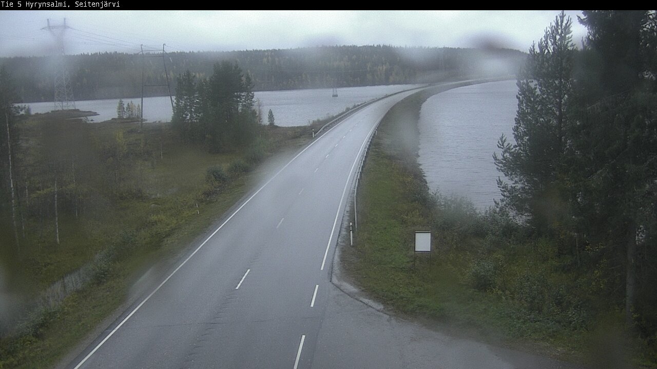 Kelikamerat Kuva Tie 5 Hyrynsalmi, Seitenjärvi, Hyrynsalmi, Kainuu