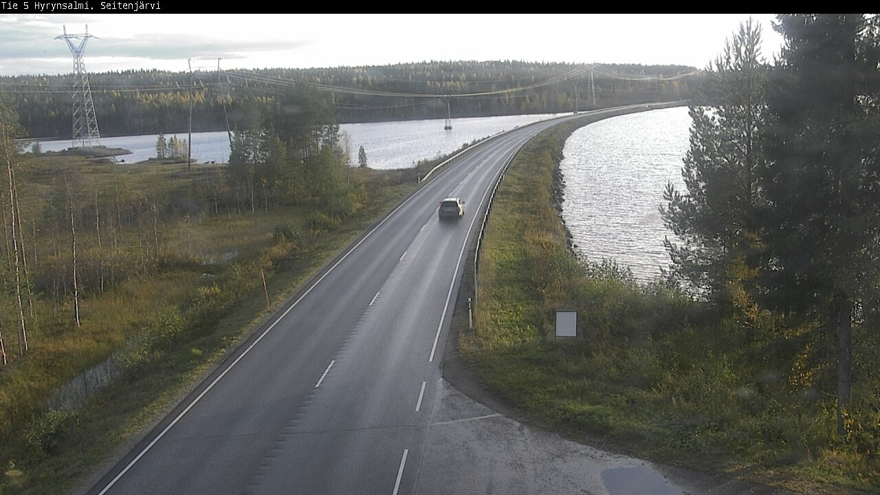 Kelikamerat Kuva Tie 5 Hyrynsalmi, Seitenjärvi, Hyrynsalmi, Kainuu
