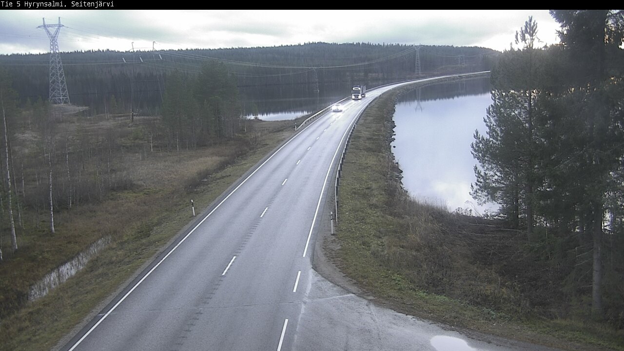 Kelikamerat Kuva Tie 5 Hyrynsalmi, Seitenjärvi, Hyrynsalmi, Kainuu