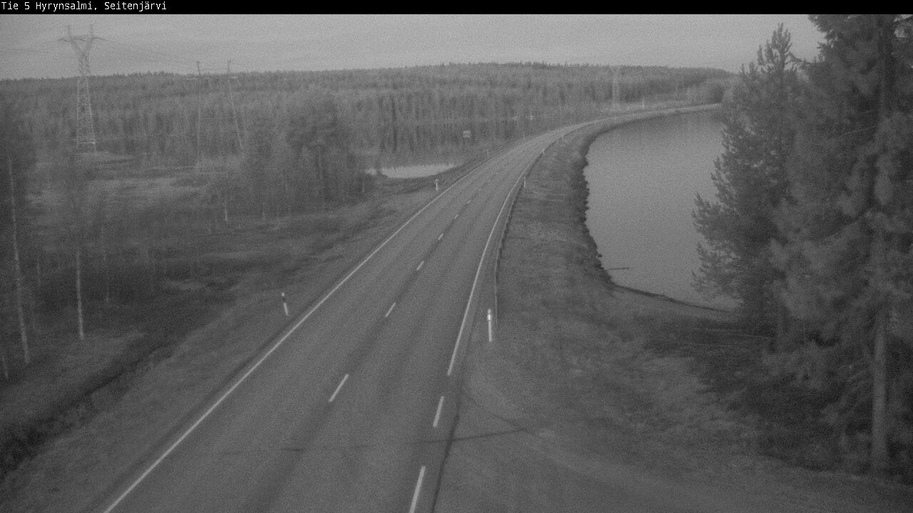 Kelikamerat Kuva Tie 5 Hyrynsalmi, Seitenjärvi, Hyrynsalmi, Kainuu