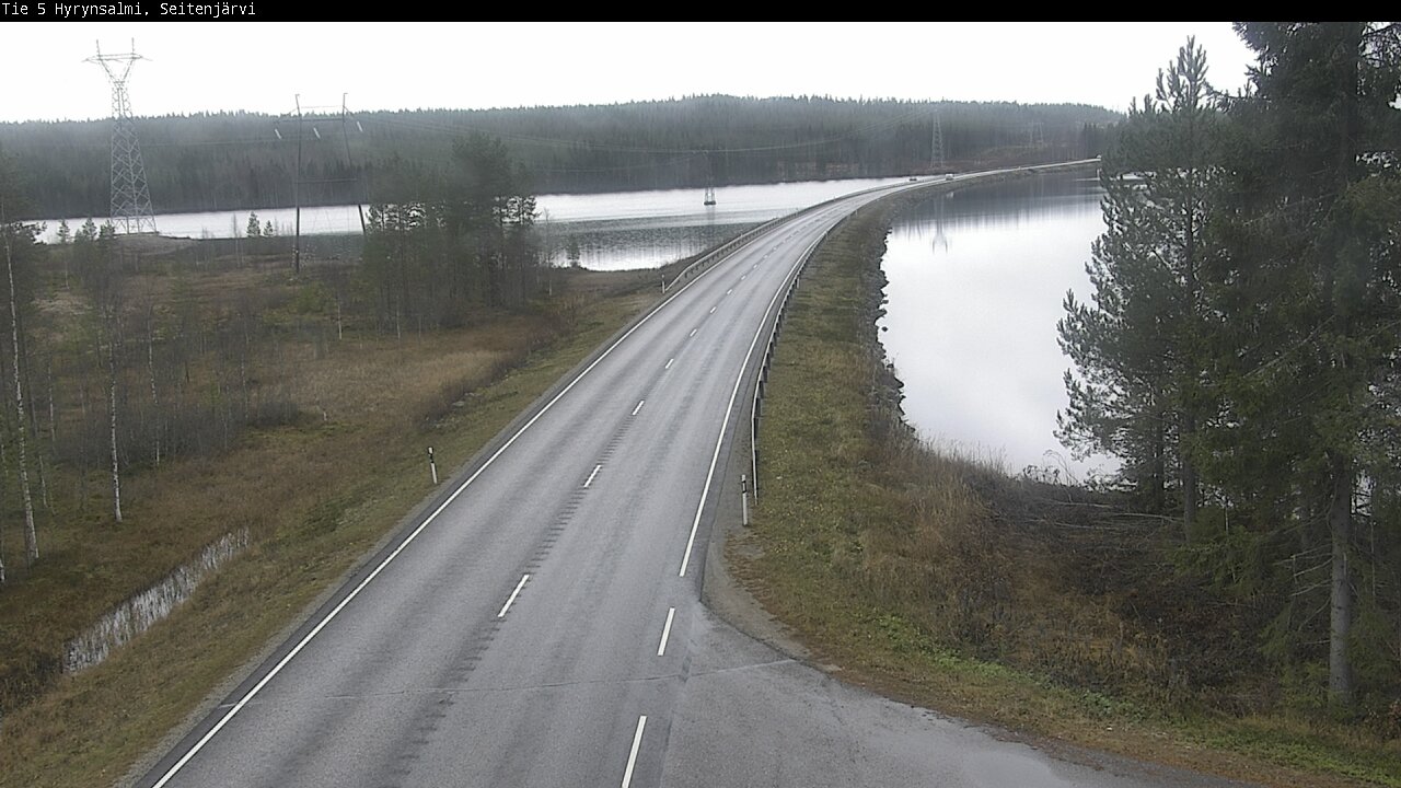 Kelikamerat Kuva Tie 5 Hyrynsalmi, Seitenjärvi, Hyrynsalmi, Kainuu