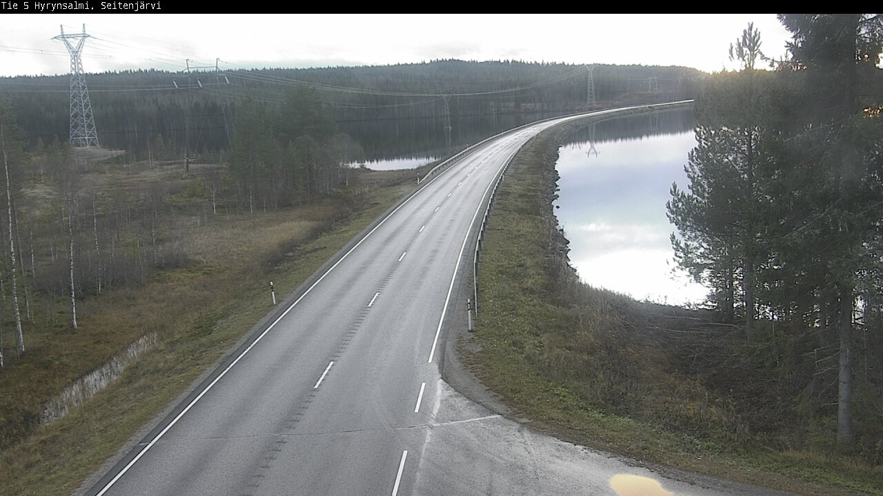 Kelikamerat Kuva Tie 5 Hyrynsalmi, Seitenjärvi, Hyrynsalmi, Kainuu