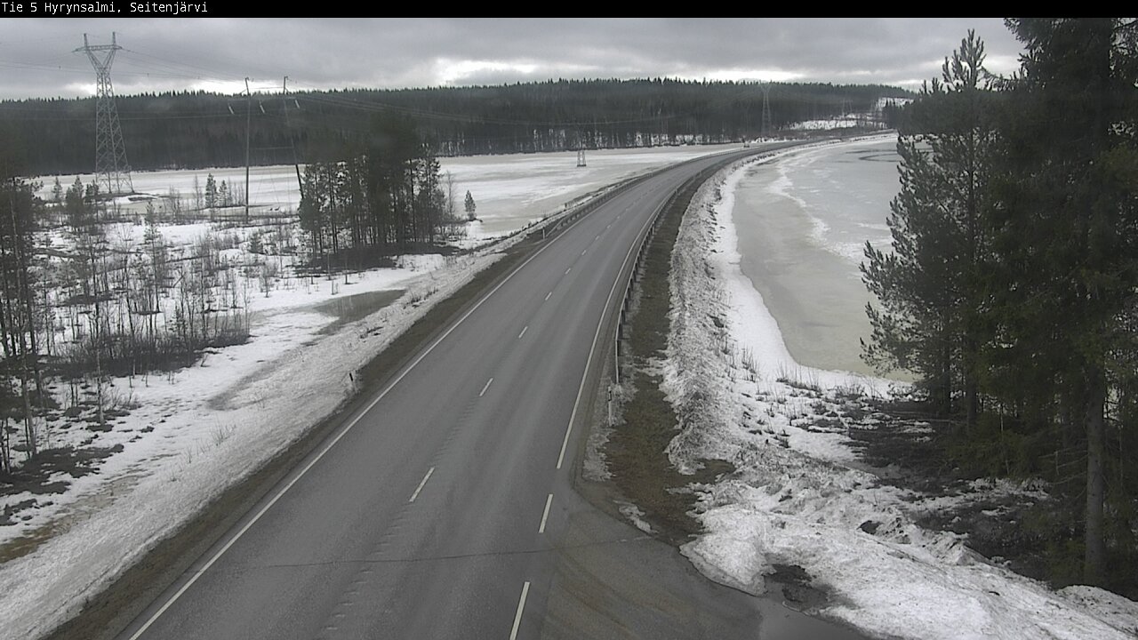 Kelikamerat Kuva Tie 5 Hyrynsalmi, Seitenjärvi, Hyrynsalmi, Kainuu