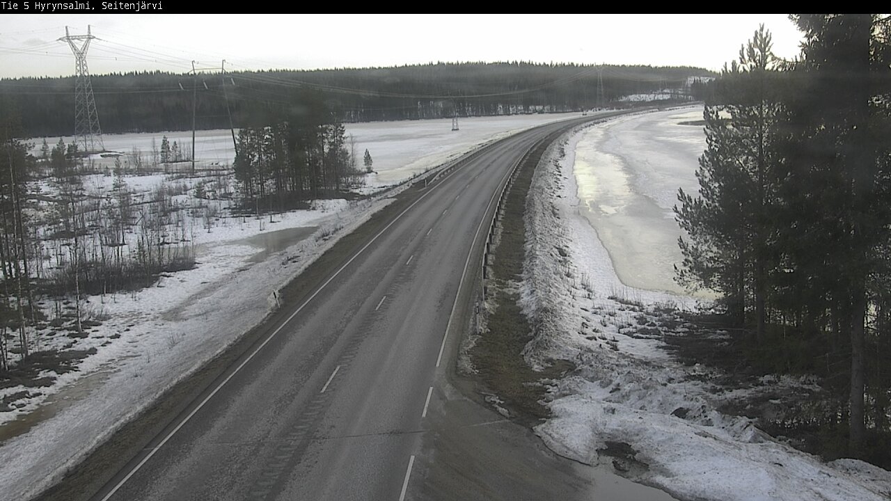 Kelikamerat Kuva Tie 5 Hyrynsalmi, Seitenjärvi, Hyrynsalmi, Kainuu