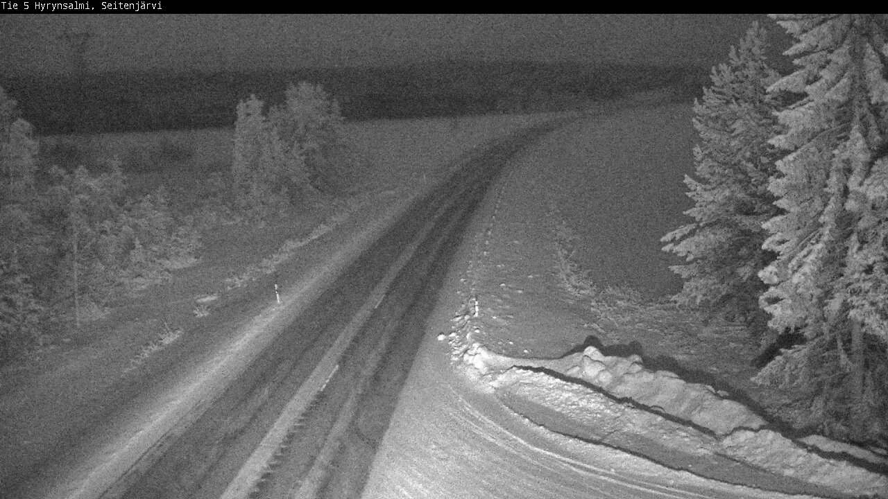 Kelikamerat Kuva Tie 5 Hyrynsalmi, Seitenjärvi, Hyrynsalmi, Kainuu