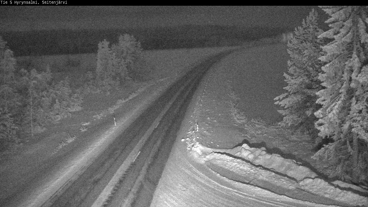 Kelikamerat Kuva Tie 5 Hyrynsalmi, Seitenjärvi, Hyrynsalmi, Kainuu