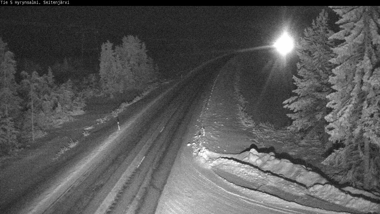 Kelikamerat Kuva Tie 5 Hyrynsalmi, Seitenjärvi, Hyrynsalmi, Kainuu