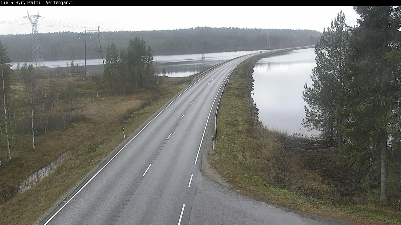 Kelikamerat Kuva Tie 5 Hyrynsalmi, Seitenjärvi, Hyrynsalmi, Kainuu