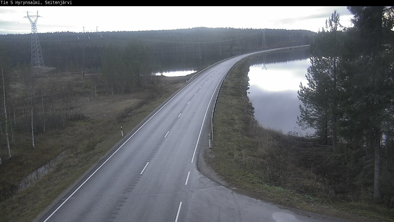 Kelikamerat Kuva Tie 5 Hyrynsalmi, Seitenjärvi, Hyrynsalmi, Kainuu