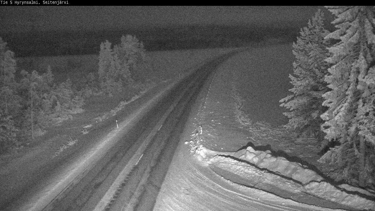 Kelikamerat Kuva Tie 5 Hyrynsalmi, Seitenjärvi, Hyrynsalmi, Kainuu