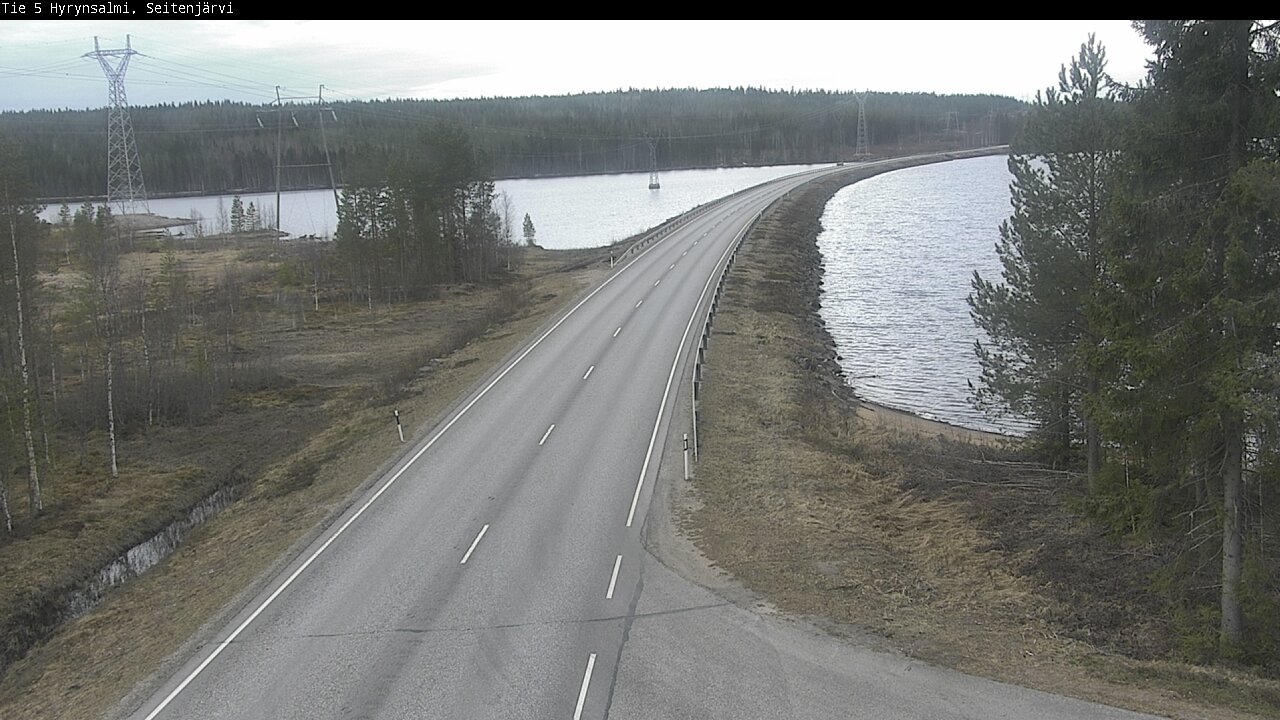 Kelikamerat Kuva Tie 5 Hyrynsalmi, Seitenjärvi, Hyrynsalmi, Kainuu