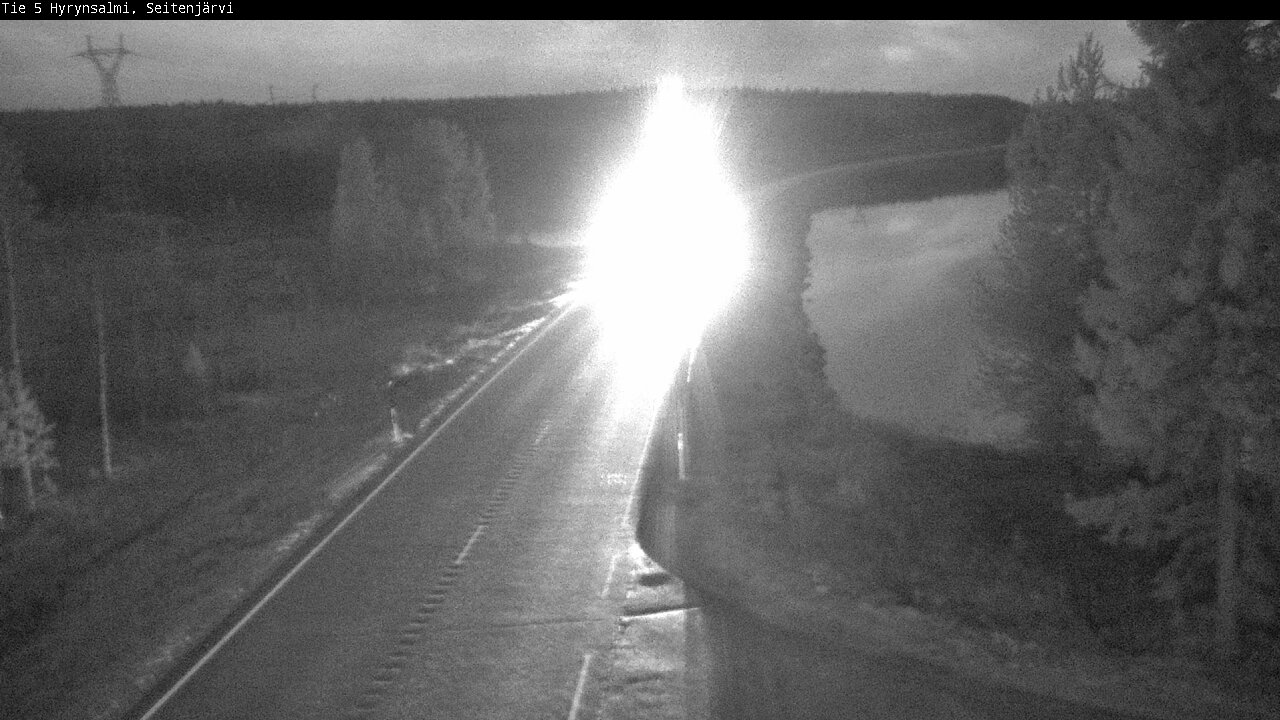 Kelikamerat Kuva Tie 5 Hyrynsalmi, Seitenjärvi, Hyrynsalmi, Kainuu