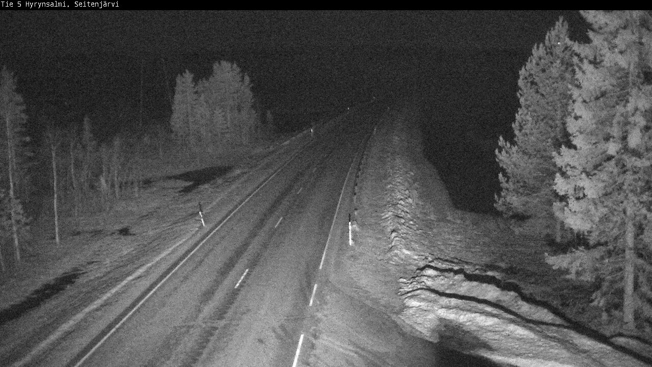 Kelikamerat Kuva Tie 5 Hyrynsalmi, Seitenjärvi, Hyrynsalmi, Kainuu