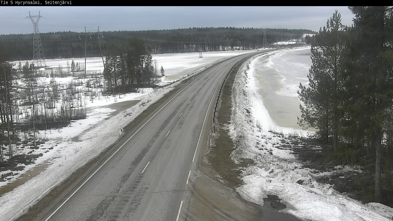 Kelikamerat Kuva Tie 5 Hyrynsalmi, Seitenjärvi, Hyrynsalmi, Kainuu