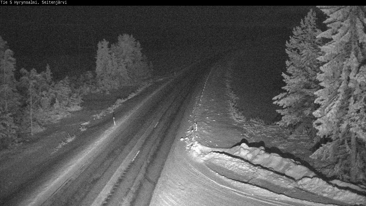 Kelikamerat Kuva Tie 5 Hyrynsalmi, Seitenjärvi, Hyrynsalmi, Kainuu