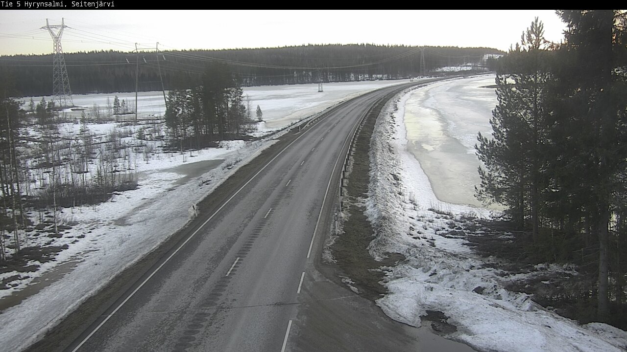 Kelikamerat Kuva Tie 5 Hyrynsalmi, Seitenjärvi, Hyrynsalmi, Kainuu