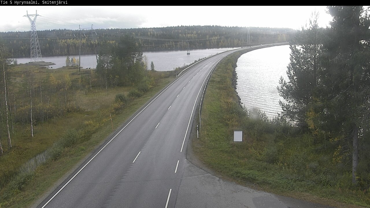 Kelikamerat Kuva Tie 5 Hyrynsalmi, Seitenjärvi, Hyrynsalmi, Kainuu