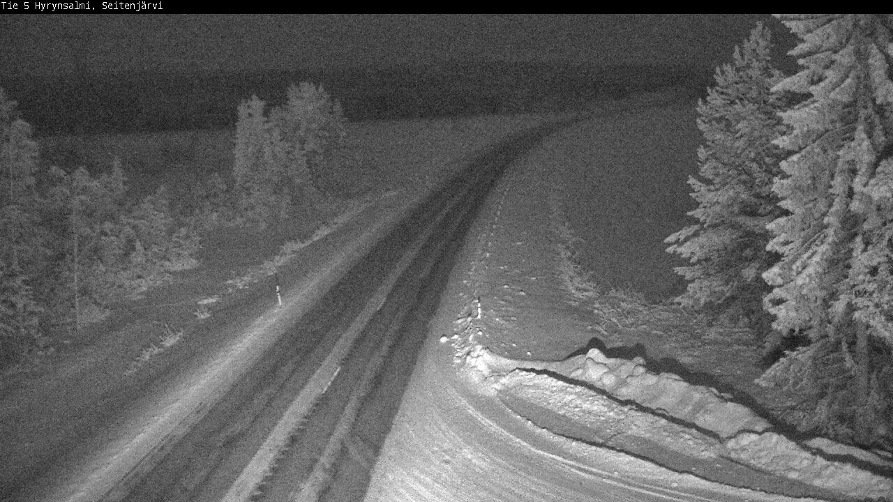 Kelikamerat Kuva Tie 5 Hyrynsalmi, Seitenjärvi, Hyrynsalmi, Kainuu