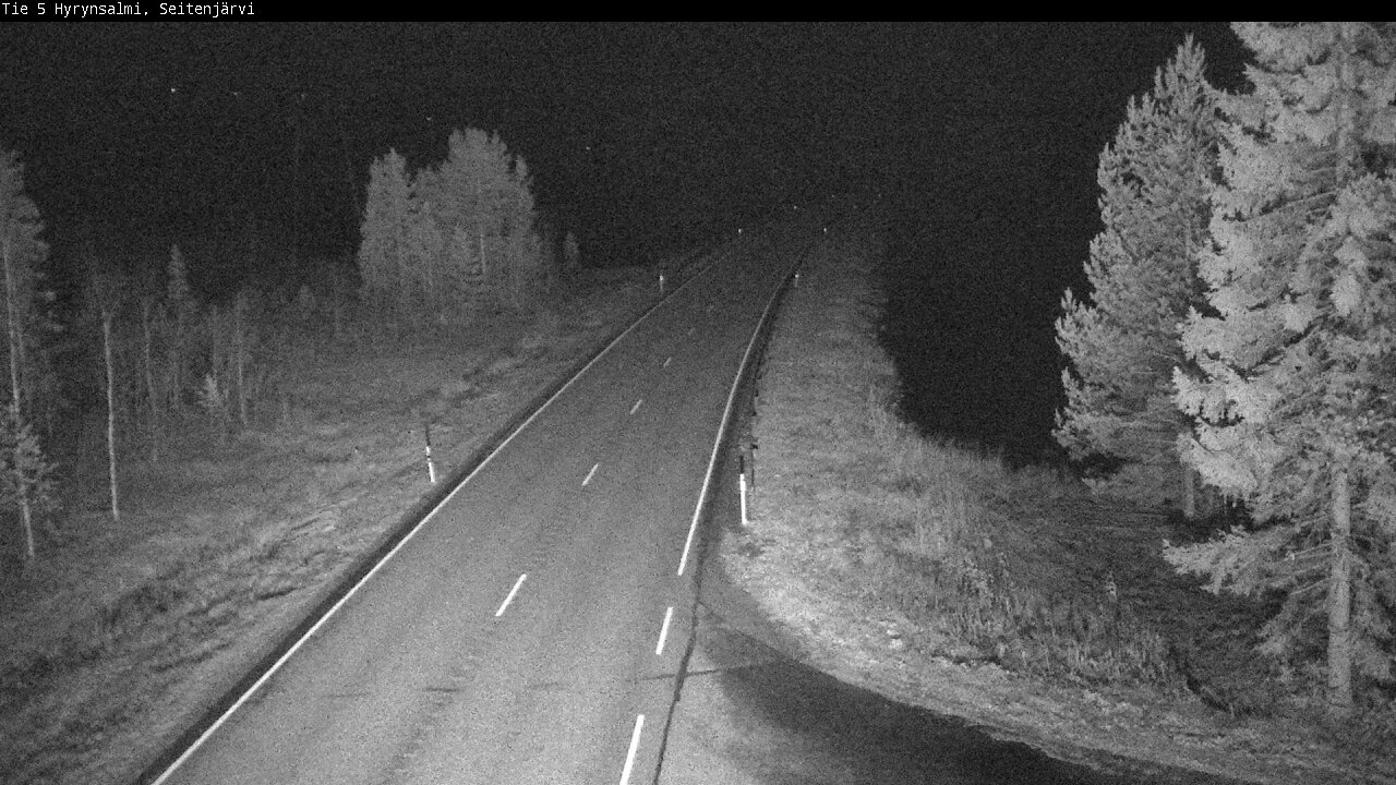 Kelikamerat Kuva Tie 5 Hyrynsalmi, Seitenjärvi, Hyrynsalmi, Kainuu