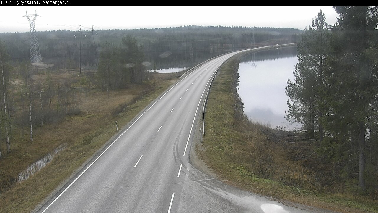 Kelikamerat Kuva Tie 5 Hyrynsalmi, Seitenjärvi, Hyrynsalmi, Kainuu