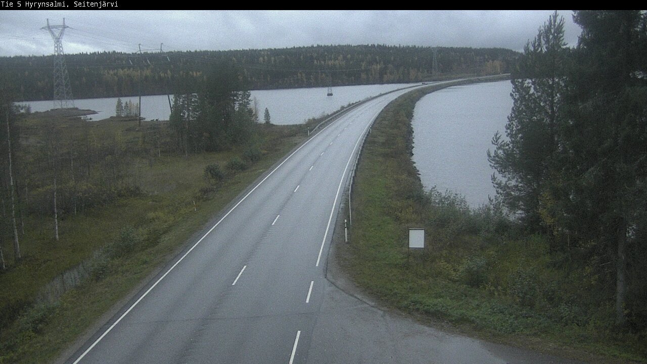 Kelikamerat Kuva Tie 5 Hyrynsalmi, Seitenjärvi, Hyrynsalmi, Kainuu